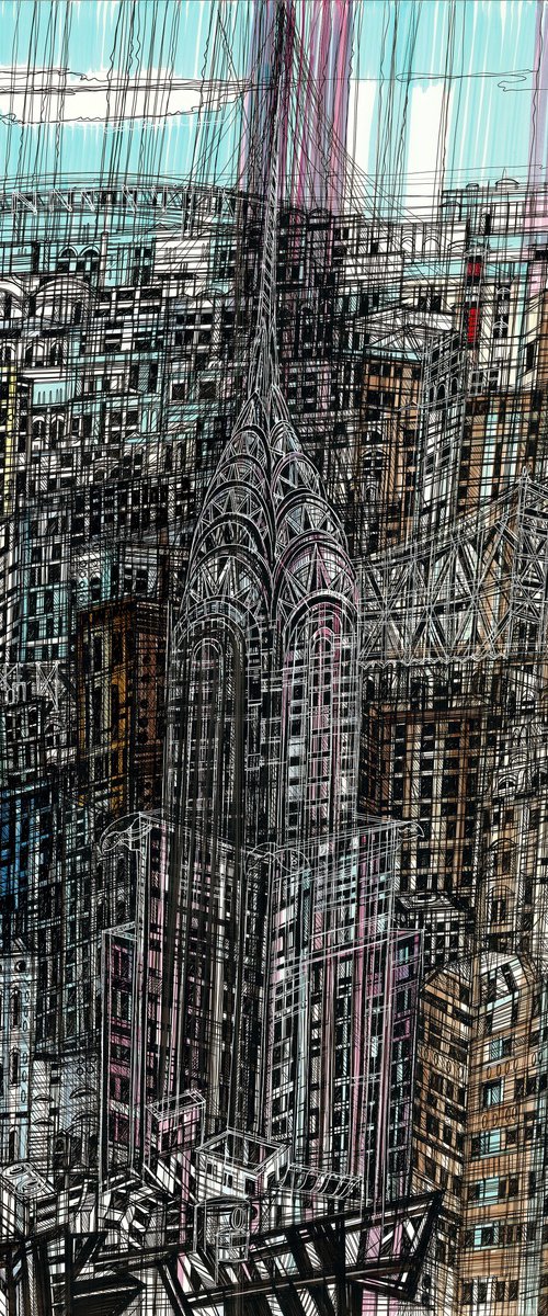 Chrysler Building by Maria Susarenko