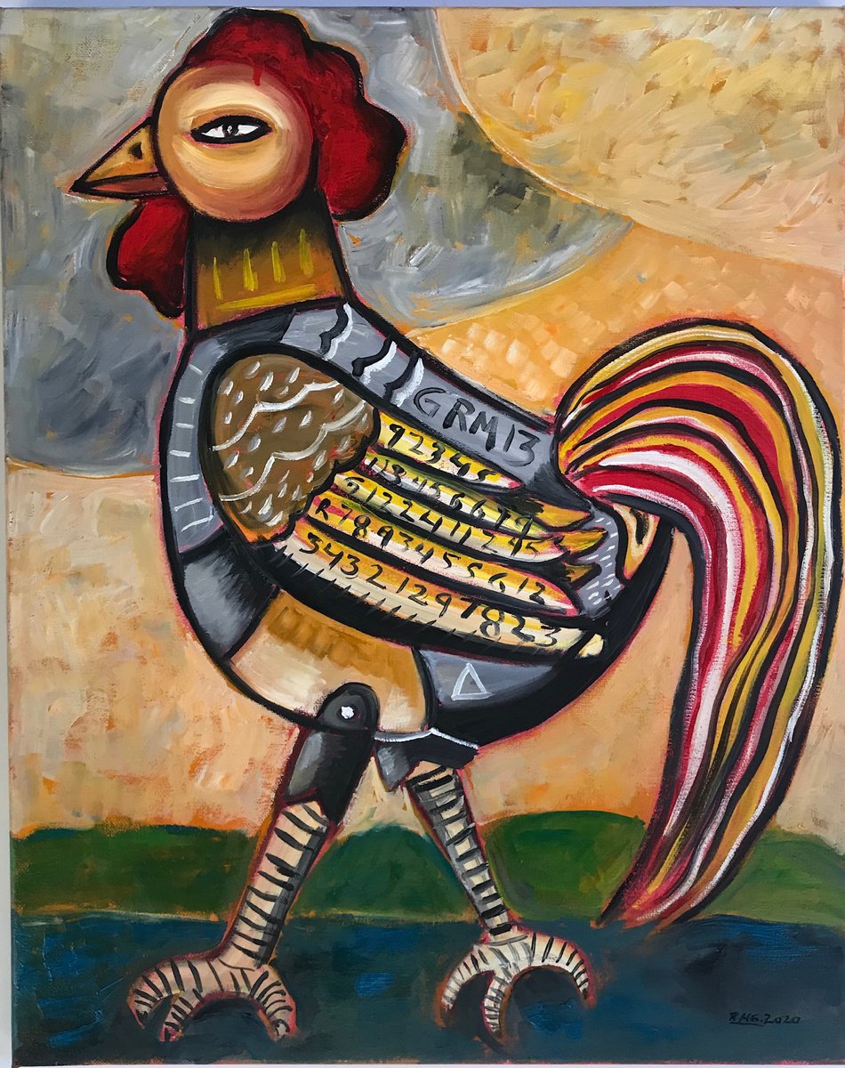 Hello Mr.Rooster-? by Roberto Munguia Garcia
