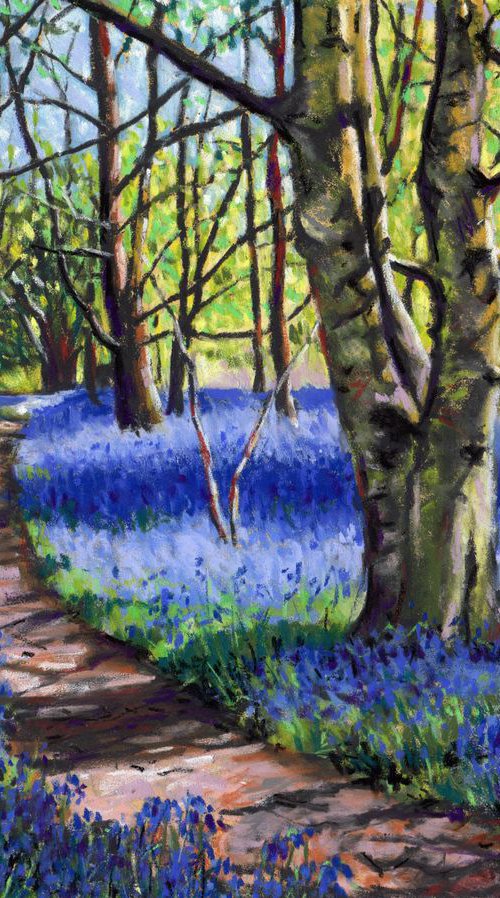 Bluebell Haze by Zoe Elizabeth Norman