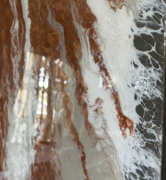 Diptych "Sillage" (Light Panel)