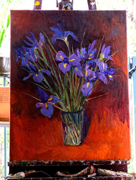 Dutch Iris Flowers