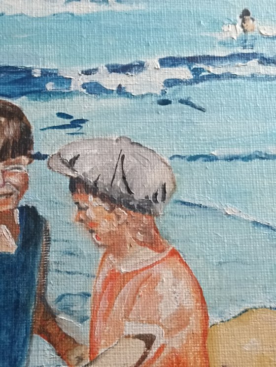 Sea and children