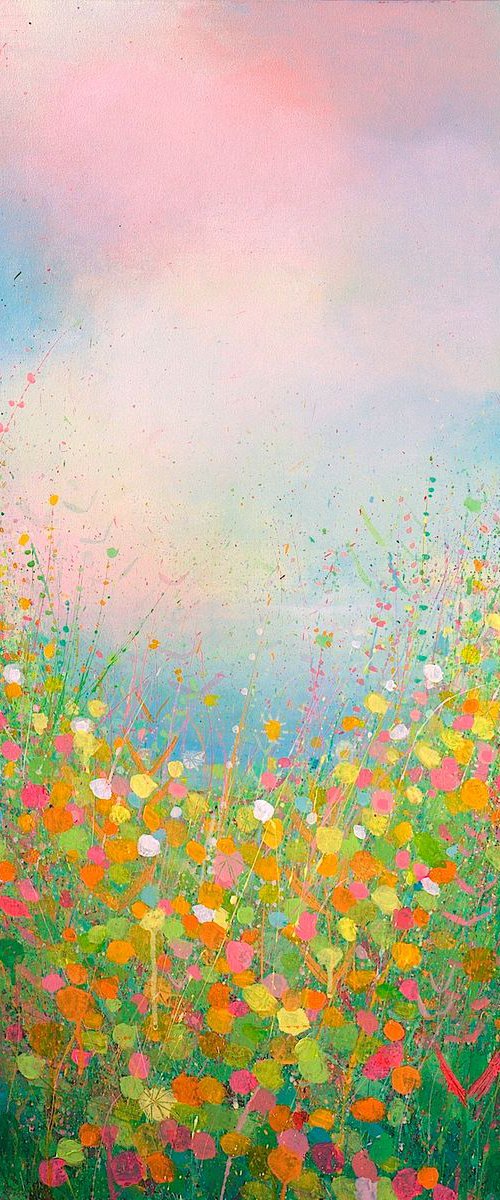Pink And Orange Morning by Sandy Dooley