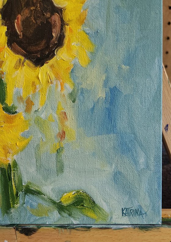 "Because the Sky is Blue" - Sunflowers