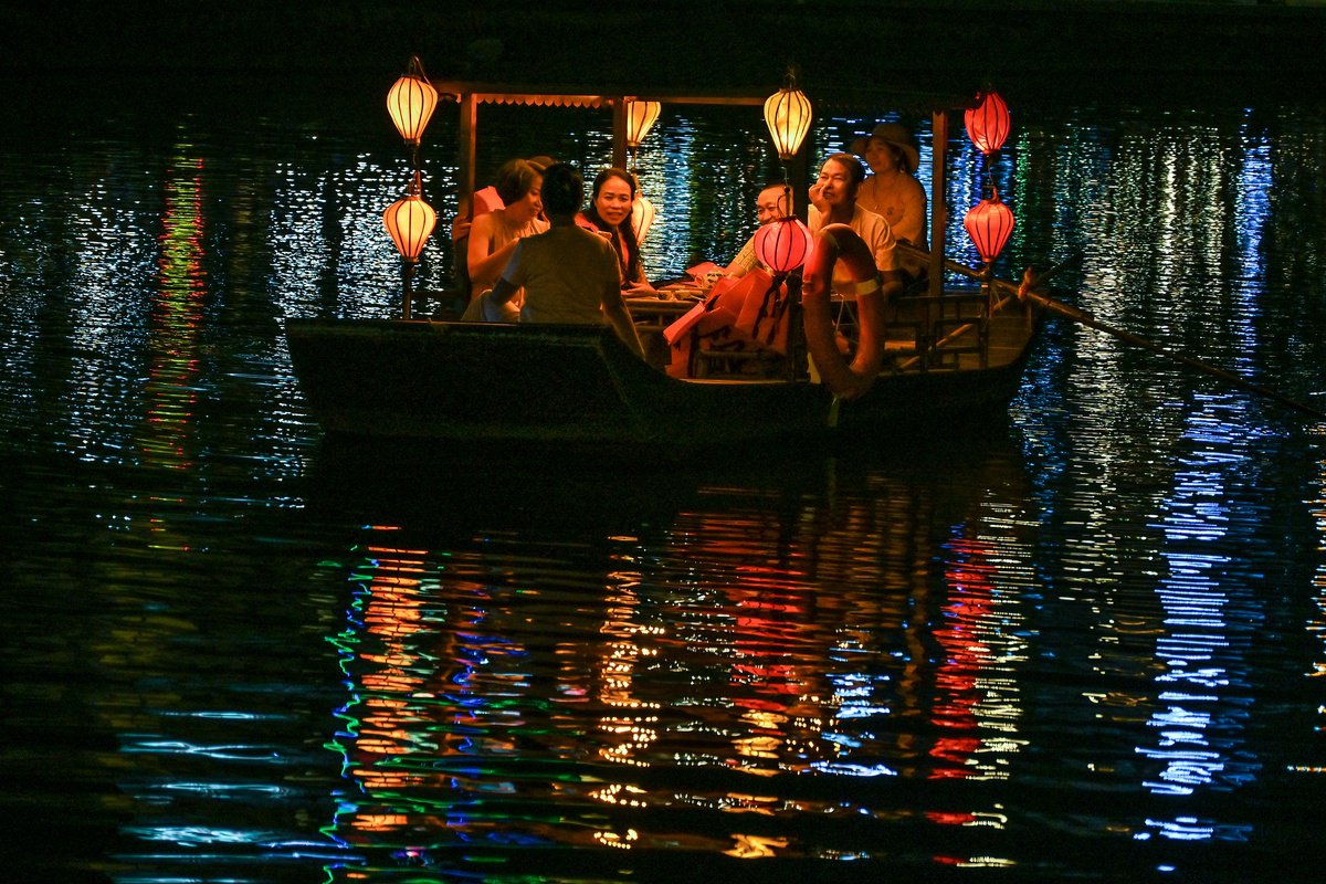 Impressionistic Landscape Photograph By Sergio Capuzzimati, 24 X 16", Floating On A Van Gogh, Original Artwork