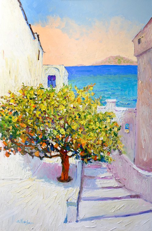 Lemon Tree, Greek Islands by Suren Nersisyan