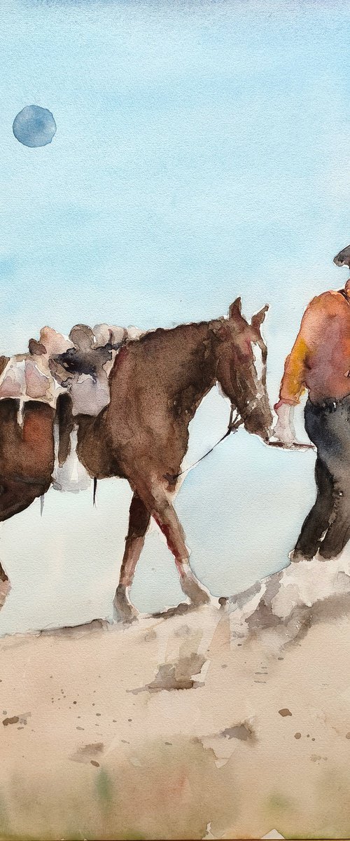 cowboy 16 by Oscar Alvarez Pardo