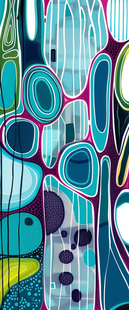 Geometric abstraction #31 by V+V Kniazievi