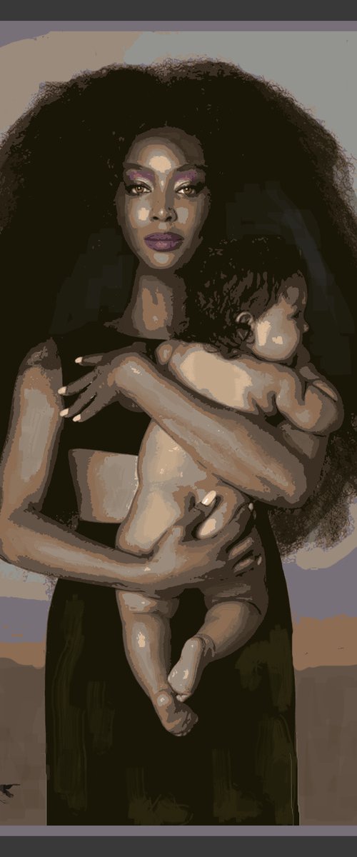 MOTHERHOOD  29"x41" by Joe McHarg
