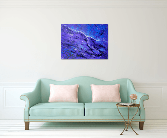 Purple Nebula - Large