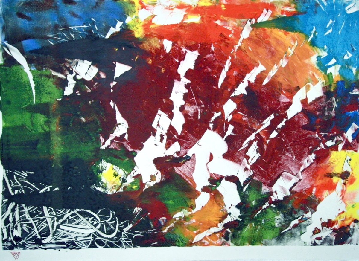 Organic Print , Canine Chroma-Dementia By Michael E. Voss, 32 X 22, Artwork For Sale On Artfinder