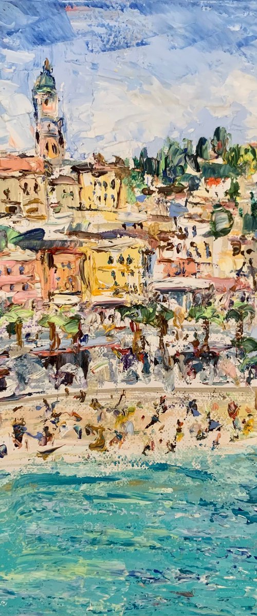 Menton, France by Vilma Gataveckienė
