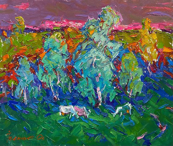 In the Shade of Birch Trees
