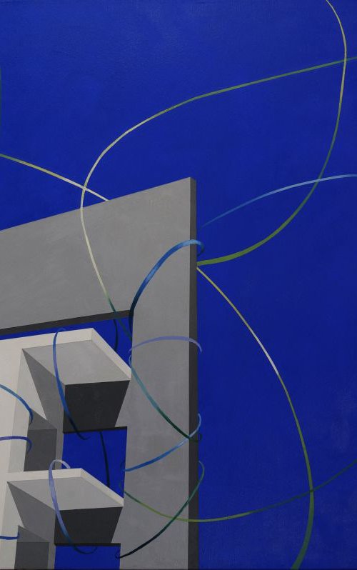 ARCHITECTURE IN BLUE by LUIGI MARIA DE RUBEIS
