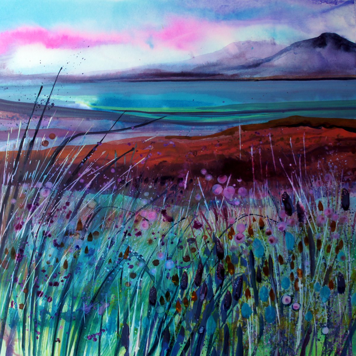 Light on the Loch - Loch Ness by Julia Rigby