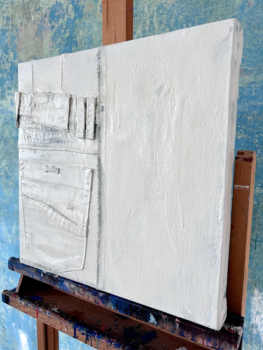 Abstract Sculpture By Inga Makarova, 16 X 16, Ex Boyfriends 9, Original Artwork