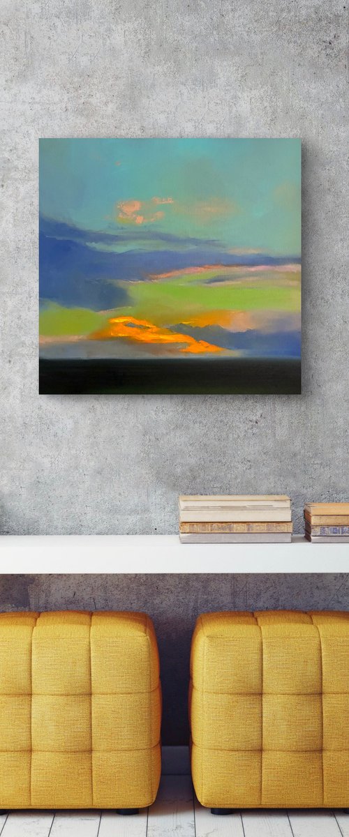 Emerald dusk by Francesca Currie