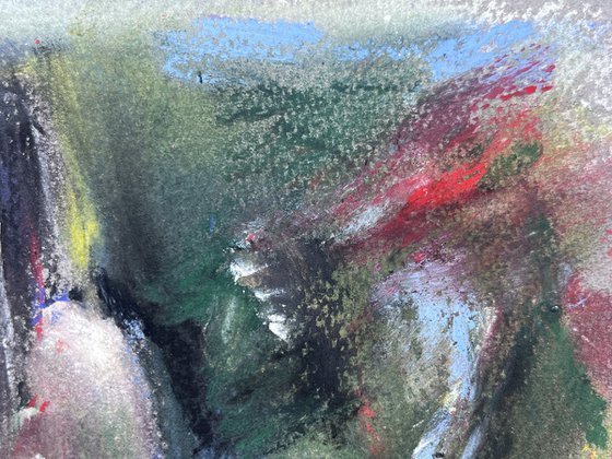 Woodland Nude (Pastel Study II)