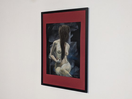 Soft Pastels Nude Study