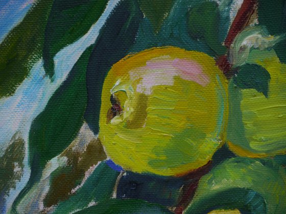 Green apples
