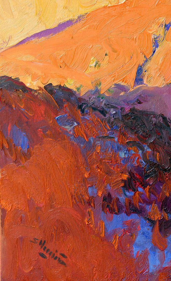 Evening, Desert