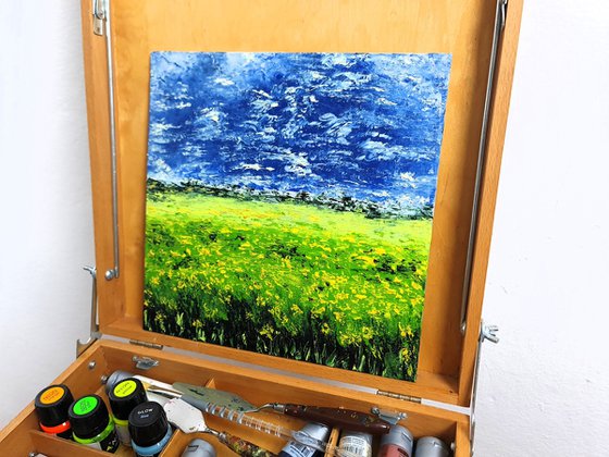 Green Yellow Field