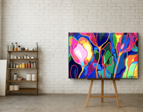 Jazz Style Flowers #1