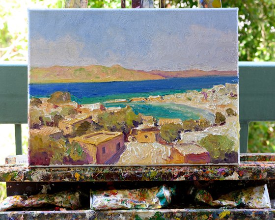 Greek Village by the Sea