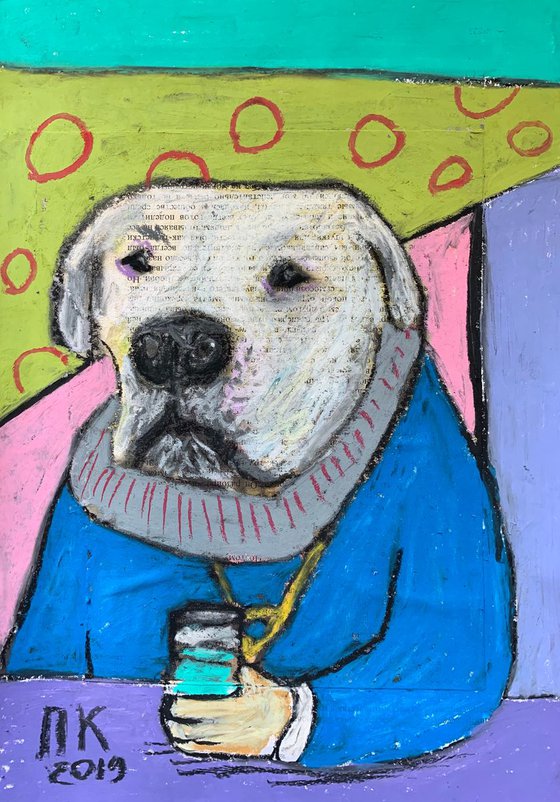 Drinking dog #47