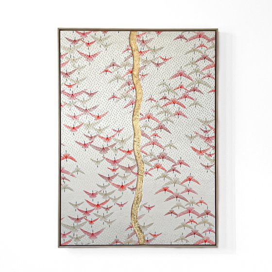 Cranes Kintsugi (Similar work can be created)