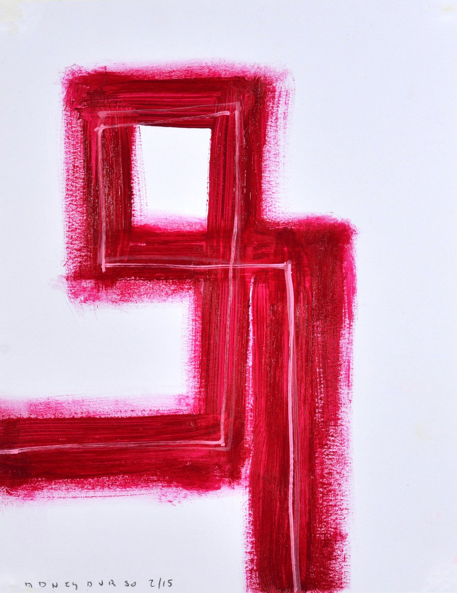 Signs & Symbols Pink (3) by Rodney Durso
