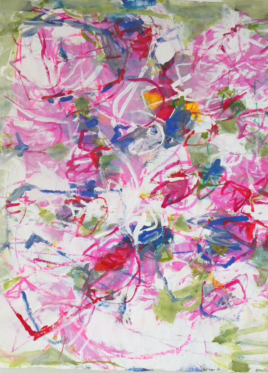 Magnolias in Full Bloom : An Abstract by Irene Wilkes