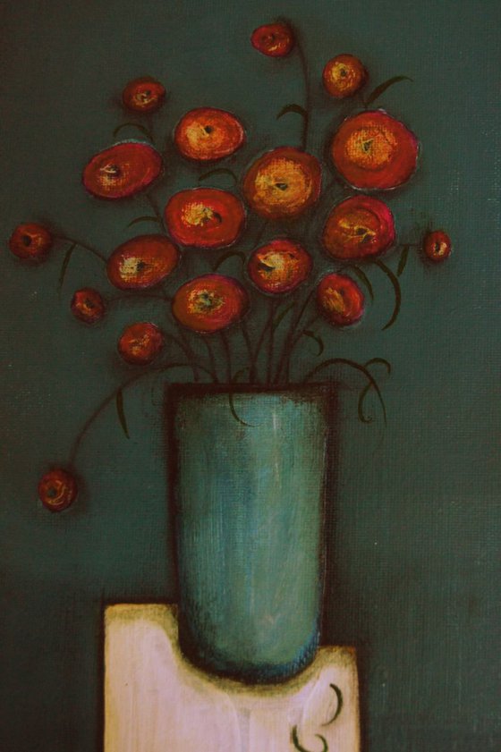 The Blue Vase..,