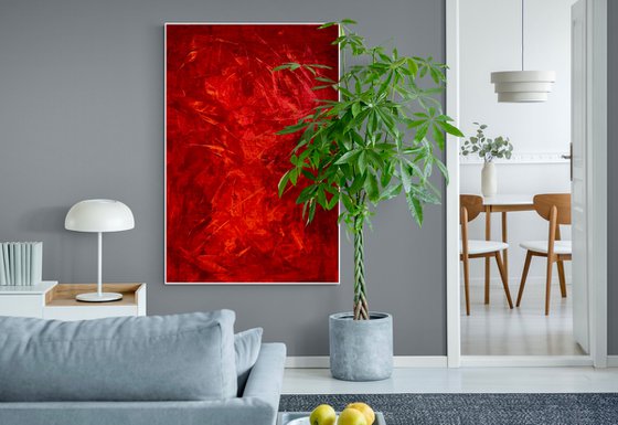 Red abstract 1525 Terra M