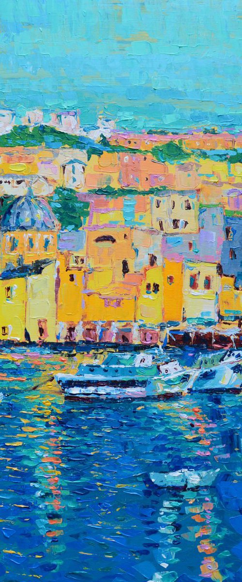 Boats of Genoa by Adriana Dziuba
