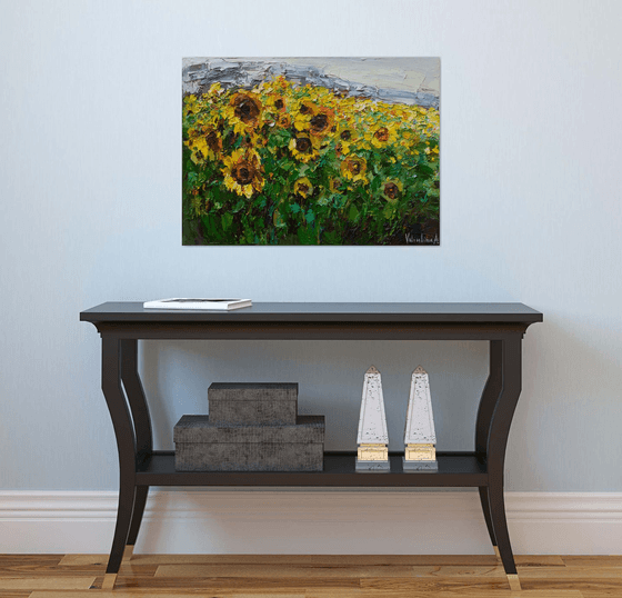 Sunflowers Original Oil painting