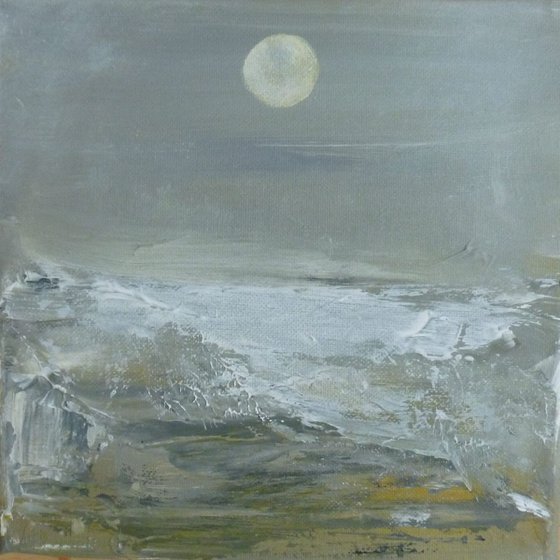 Estuary Moon. Study no 2