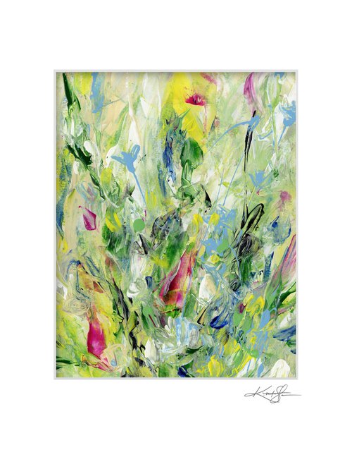 Floral Jubilee 23 - Flower Painting by Kathy Morton Stanion by Kathy Morton Stanion