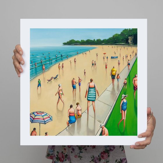 Sunny daze, IOW - Print