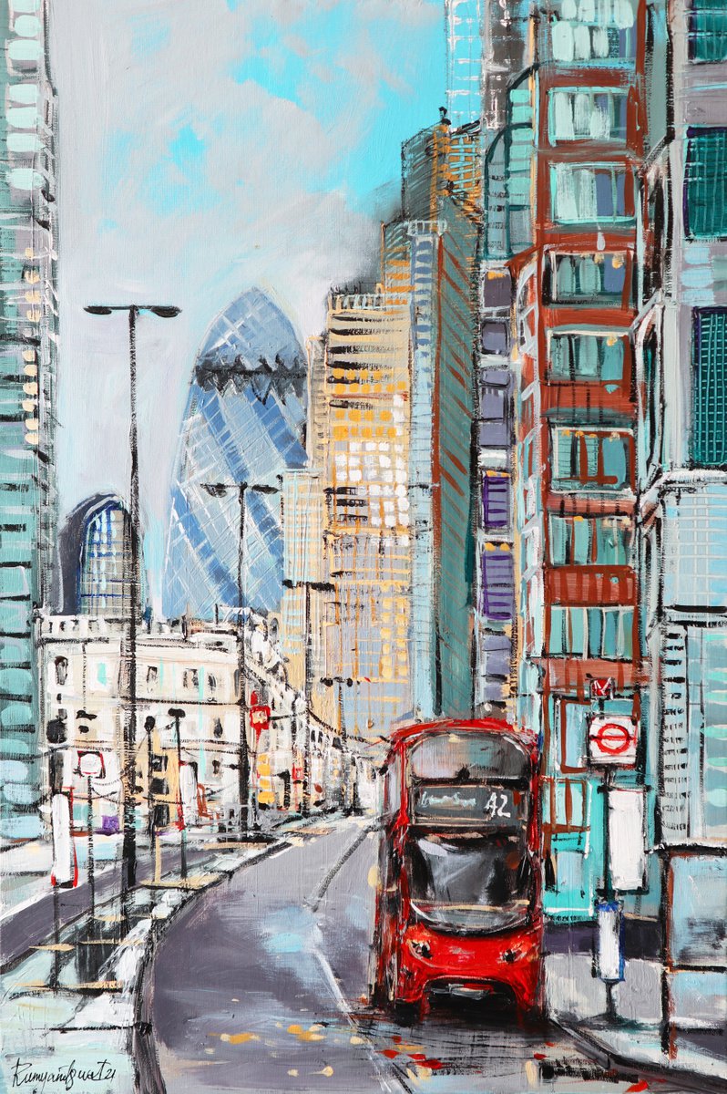 London Street View by Irina Rumyantseva