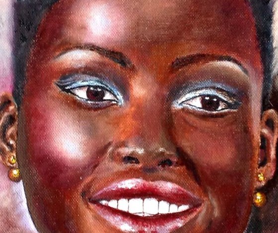 Beautiful African girl