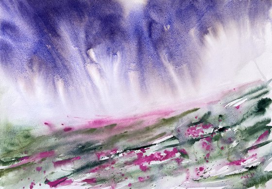 During the rain