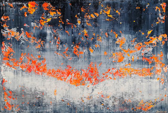 150x100cm. / abstract painting / Abstract 2117