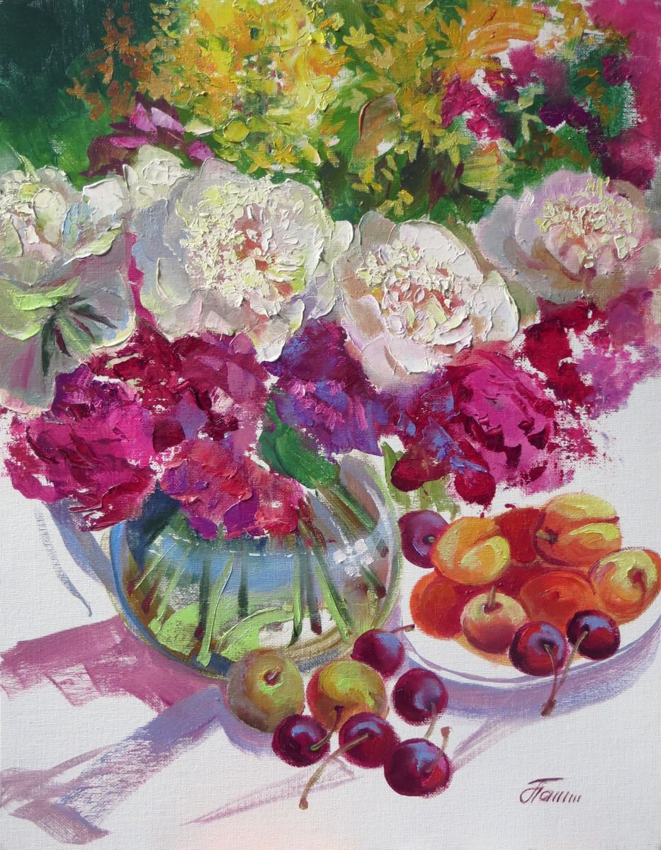 SUMMER, 45 x 35, canvas /oil on canvas by Olga Panina