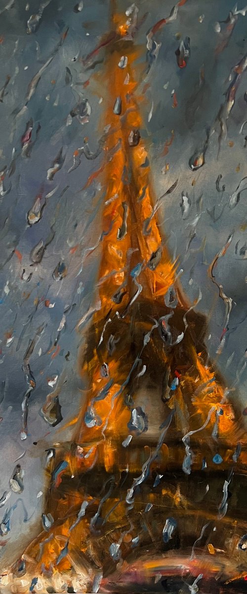 Rain in Paris by Liubou Sas