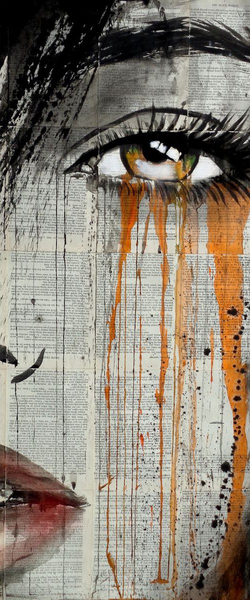 ORANGE CRUSH by Loui Jover