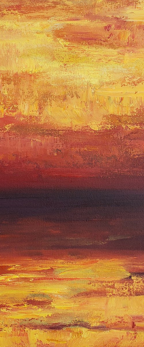 Fire Sky 1 by Roy  Featherstone