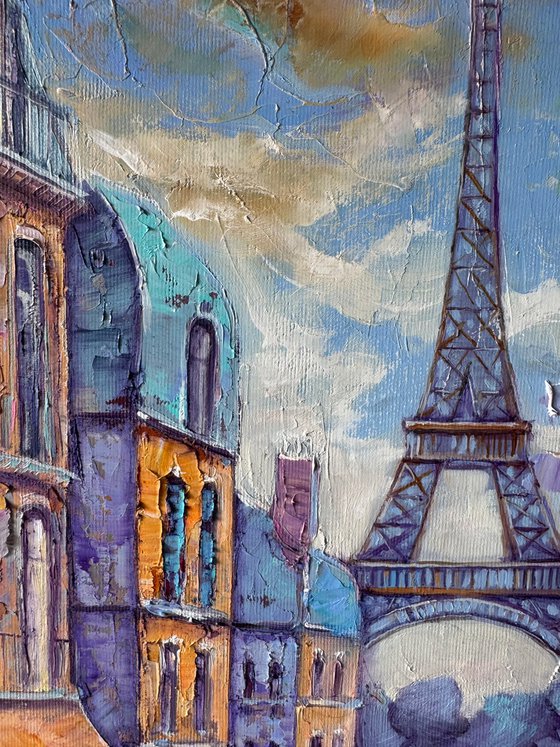 Paris in the rain