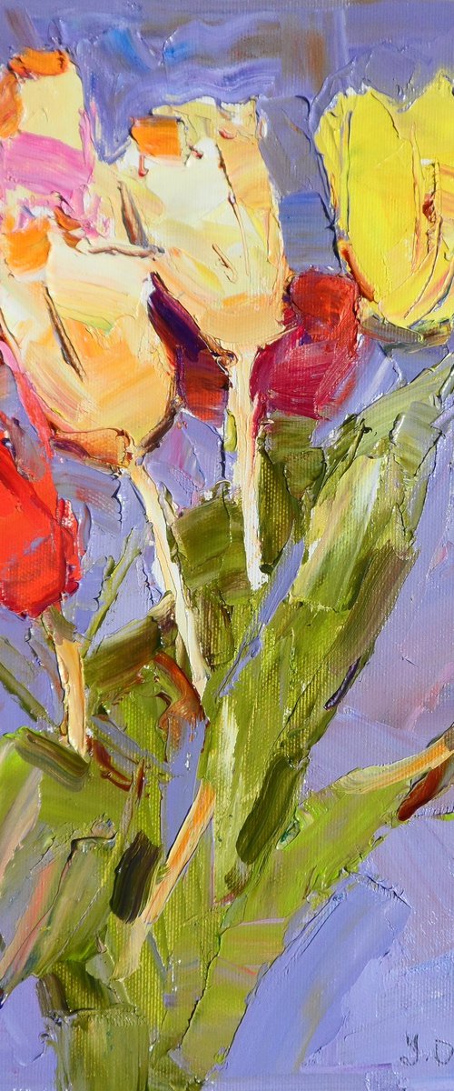 Tulips by Yehor Dulin