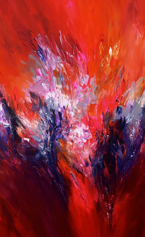 Glowing Magenta XL 1 by Peter Nottrott